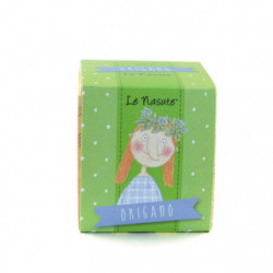 Piantina di Origano in cubo di legno
