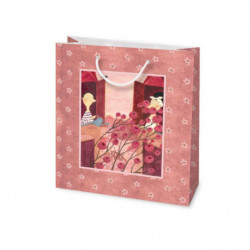 Shopper in cartone MINI Rose Le Nasute