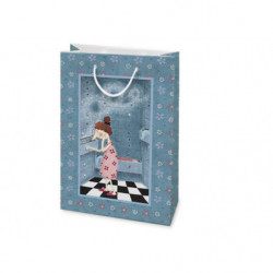 Shopper in cartone SLIM Sogni nel cassetto Le Nasute