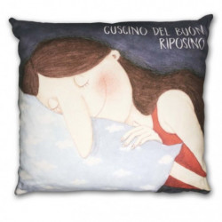 Cuscino imbottito Le Nasute "Cuscino del buon riposino"